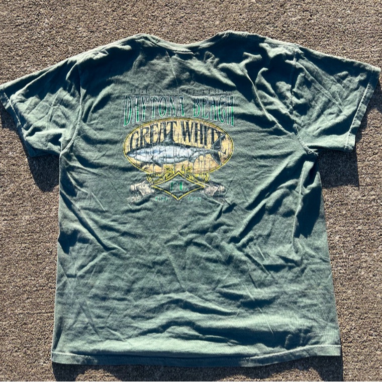 2000s Daytona Beach Great White Tshirt 2000s Daytona Beach Great White Tshirt